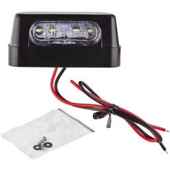 DEMA Anhänger Auto PKW LED Kennzeichenbeleuchtung Nummernschildbeleuchtung DKB4 12 Volt