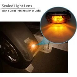 HEGUYEY 5 Stück LED-Seitenmarkierungsleuchten, Beleuchtung, Vordere Rückleuchten, LED-Begrenzungsmarkierung, Positionslicht, Gelb, Universell, 12 V, 24 V, Für PKW, Anhänger, Fahrzeug, LKW, Wohnwagen 7 HEGUYEY 5 Stück LED-Seitenmarkierungsleuchten, Beleuchtung, Vordere Rückleuchten, LED-Begrenzungsmarkierung, Positionslicht, Gelb, Universell, 12 V, 24 V, Für PKW, Anhänger, Fahrzeug, LKW, Wohnwagen -Anhänger & Zubehör Verkäufe 64879784 3