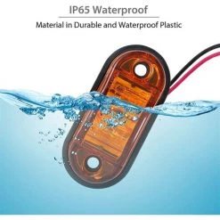 HEGUYEY 5 Stück LED-Seitenmarkierungsleuchten, Beleuchtung, Vordere Rückleuchten, LED-Begrenzungsmarkierung, Positionslicht, Gelb, Universell, 12 V, 24 V, Für PKW, Anhänger, Fahrzeug, LKW, Wohnwagen 8 HEGUYEY 5 Stück LED-Seitenmarkierungsleuchten, Beleuchtung, Vordere Rückleuchten, LED-Begrenzungsmarkierung, Positionslicht, Gelb, Universell, 12 V, 24 V, Für PKW, Anhänger, Fahrzeug, LKW, Wohnwagen -Anhänger & Zubehör Verkäufe 64879784 4