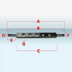 DEMA Ackerschiene 540mm Kat. 1 (22mm) Passend Für Kubota Yanmar Iseki -Anhänger & Zubehör Verkäufe 65111942 3