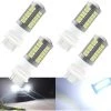 MIYA Blanco 3157 3047 3057 3155 P27 / 7W 5630 33SMD Señal De Giro Bombillas LED 900LM Luz De Marcha Atrás Súper Brillante Luz De Freno Trasera Luces Antiniebla Posición Luz Trasera 12-30V 3.6W (4 Piezas)