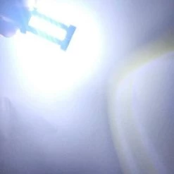 MIYA Blanco 3157 3047 3057 3155 P27 / 7W 5630 33SMD Señal De Giro Bombillas LED 900LM Luz De Marcha Atrás Súper Brillante Luz De Freno Trasera Luces Antiniebla Posición Luz Trasera 12-30V 3.6W (4 Piezas) -Anhänger & Zubehör Verkäufe 65611263 4