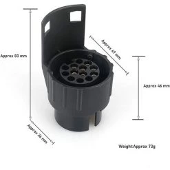 Kueatily 7/13 Anhänger Stecker Adapter 7 Auf 13 Pin Stecker Kupplung 7 Pol Auf 13 Pin Für PKW Anhänger, Traktor, Wohnwagen, Fahrradträger 7 Kueatily 7/13 Anhänger Stecker Adapter 7 Auf 13 Pin Stecker Kupplung 7 Pol Auf 13 Pin Für PKW Anhänger, Traktor, Wohnwagen, Fahrradträger -Anhänger & Zubehör Verkäufe 65885788 3