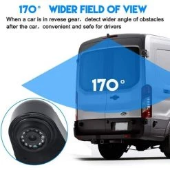 LITZEE 720P HD 3. Bremslicht Rückfahrkamera Nachtsicht 700 TV Kabel Für Opel Vivaro X82 Mk3 Opel Vivaro Renault Trafic Nissan NV300 Fiat Talento 2014-2019 -Anhänger & Zubehör Verkäufe 65888987 3