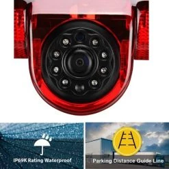 LITZEE 720P HD 3. Bremslicht Rückfahrkamera Nachtsicht 700 TV Kabel Für Opel Vivaro X82 Mk3 Opel Vivaro Renault Trafic Nissan NV300 Fiat Talento 2014-2019 -Anhänger & Zubehör Verkäufe 65888987 5