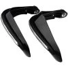 SUPERSELLER Universal Motorrad Handschutz Mit LED Handschutz Motorrad Lenkerschutz Schwarz