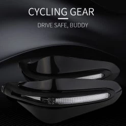 SUPERSELLER Universal Motorrad Handschutz Mit LED Handschutz Motorrad Lenkerschutz Schwarz -Anhänger & Zubehör Verkäufe 65949515 5