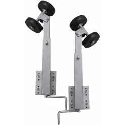 INLIFE Sliprollen Mit Pendel Für Bootsanhänger 2er-Set 59 - 84 Cm