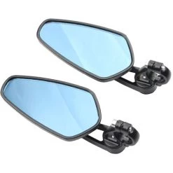 PERLE RARE Universal 22mm Motorrad Rückspiegel Umkehr CNC Rückspiegel Aluminium Oval Motorrad Spiegel (Mirror Blue) 7 PERLE RARE Universal 22mm Motorrad Rückspiegel Umkehr CNC Rückspiegel Aluminium Oval Motorrad Spiegel (Mirror Blue) -Anhänger & Zubehör Verkäufe 66335922 3
