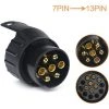 HELLO KITTY BAIN 7/13 Anhängerstecker Adapter 7 Auf 13 Pin Steckerhaken Für PKW Anhänger, Traktor, Wohnwagen, Fahrradträger