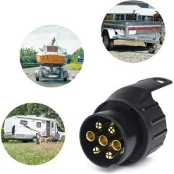 HELLO KITTY BAIN 7/13 Anhängerstecker Adapter 7 Auf 13 Pin Steckerhaken Für PKW Anhänger, Traktor, Wohnwagen, Fahrradträger -Anhänger & Zubehör Verkäufe 66370492 4