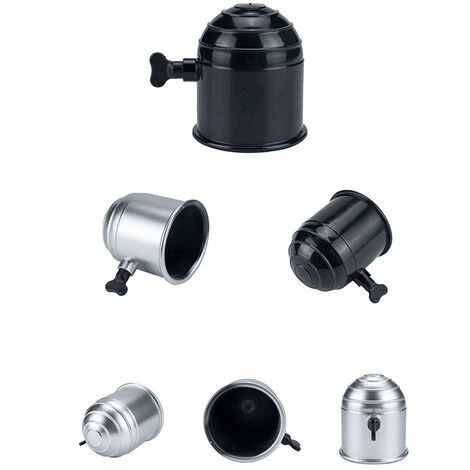 SUPERSELLER Universal 50mm Automatik-Zugstangen-Kugelschutzkappe Mit Schraubknopf Kugelkopfschutz Hellsilber 5 SUPERSELLER Universal 50mm Automatik-Zugstangen-Kugelschutzkappe Mit Schraubknopf Kugelkopfschutz Hellsilber – Bild 5