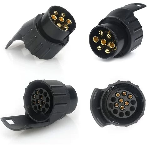 READCLY-7/13 7-poliger Auf 13-poliger Anhänger-Stecker-Adapter 7-poliger Auf 13-poliger Anhänger-Stecker-Stecker Für PKW-Anhänger, Traktor, Wohnwagen, Fahrradträger 4 READCLY-7/13 7-poliger Auf 13-poliger Anhänger-Stecker-Adapter 7-poliger Auf 13-poliger Anhänger-Stecker-Stecker Für PKW-Anhänger, Traktor, Wohnwagen, Fahrradträger – Bild 4