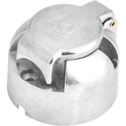 READCLY-Trailer Adapter, 7-poliger Autoanhänger-Steckdosenadapter, Silberner Metallstecker Für 12-V-Wohnwagen-Anhängerkupplung 9 READCLY-Trailer Adapter, 7-poliger Autoanhänger-Steckdosenadapter, Silberner Metallstecker Für 12-V-Wohnwagen-Anhängerkupplung -Anhänger & Zubehör Verkäufe 66737165 5