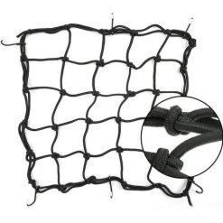 LTS FAFA Elastisches Gepäckspinnennetz Mit 6 Haken, Fahrrad-/Motorradausrüstung -Anhänger & Zubehör Verkäufe 66759636 5