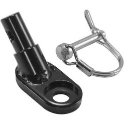 GESCHENKE Universal Fahrrad Anhängerkupplung Aluminiumlegierung Hitch Linker Anhängerkupplung Adapter Baby Pet Debris Fahrradanhänger Zubehör Abschleppkopf