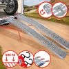 Jago® Auffahrrampe 340kg Pro Rampe - 2er Set, Aluminium, Klappbar, Antirutsch - Laderampe, Auffahrschiene, Anhängerrampe, Verladerampe, Verladeschiene, Fahrrampe