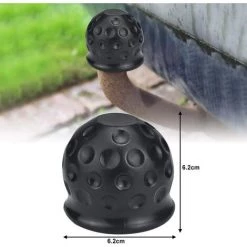 DECKON 4er-Pack Gummiabdeckungen F��r Anh?ngerkupplungen �C Schutzkappen F��r Kupplungskugeln �C Schwarz �C F��r Autos, Lastwagen, Nutzfahrzeuge, Anh?nger, Boote -Anhänger & Zubehör Verkäufe 66980082 3