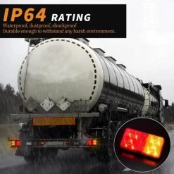 DECKON 2 ST?CKE LED-R��cklichter Multifunktionale LED-Anh?ngerlichter 12 V Wasserdichte Parkpositionsanzeige F��r LKW-Anh?nger-Wohnwagen-Traktor -Anhänger & Zubehör Verkäufe 66987068 4