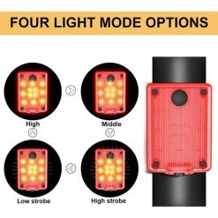 BENOBBY KIDS Radfahrer-R��cklicht-Warnung, Ultraleicht, Wasserabweisend, Hochfeste, Strapazierf?hige Hecklast -Anhänger & Zubehör Verkäufe 67064811 3