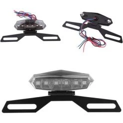 BENOBBY KIDS R��cklichter LED Bremslichter R��cklicht Bremslichter Warnlichter Bremslicht Ersatzlampe Mit Kennzeichenhalter -Anhänger & Zubehör Verkäufe 67064814 4