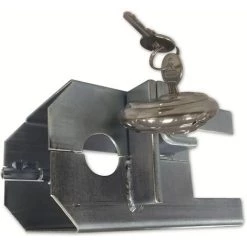 Kastensicherung IWH, Klappbar, Mit Diskusschloss