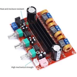 SUPERSELLER XH-M139 Alte 2.1-Kanal-Digitalverstärkerplatine, 12V-24V Weitspannung TPA3116D2 2*50W+100W -Anhänger & Zubehör Verkäufe 67665076 3