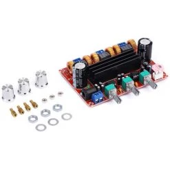 SUPERSELLER XH-M139 Alte 2.1-Kanal-Digitalverstärkerplatine, 12V-24V Weitspannung TPA3116D2 2*50W+100W -Anhänger & Zubehör Verkäufe 67665076 5