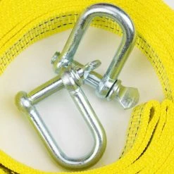 HIASDFLS Strapazierfähiger Abschleppgurt Mit Zwei Windensicherheits-D-Haken, 5 Tonnen Kapazität Und 4 M Länge -Anhänger & Zubehör Verkäufe 67820227 3