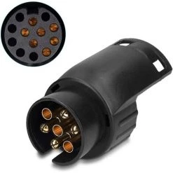 HIASDFLS 7/13 Anhänger Steckdose Adapter 7 Auf 13 Pol Steckdose 12V Steckdose PKW Anhänger Wohnwagen - Anhänger Adapter Steckdose 7 Auf 13 Pol