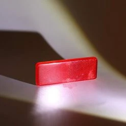 HIASDFLS 10 X Anhänger-Reflektor – Roter, Rechteckiger, Selbstklebender Seitenreflektor, Mit E-Prüfzeichen, Zugelassen Für Straßentransportfahrzeuge -Anhänger & Zubehör Verkäufe 67820343 4