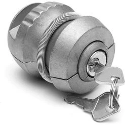 HIASDFLS Anhängerkupplungsschloss Anti-Diebstahl-Kugelkupplung, Anhängerteile