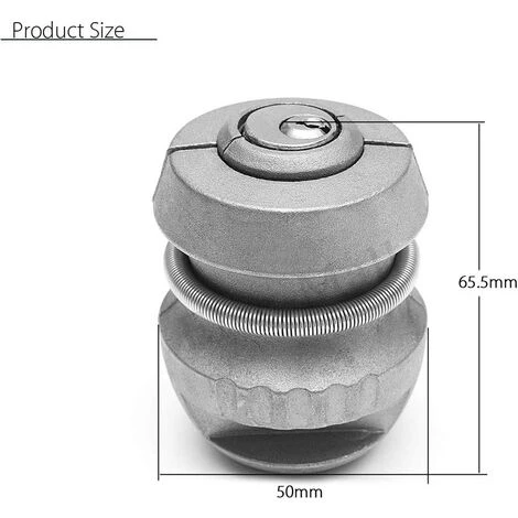 HIASDFLS Anhängerkupplungsschloss Anti-Diebstahl-Kugelkupplung, Anhängerteile 4 HIASDFLS Anhängerkupplungsschloss Anti-Diebstahl-Kugelkupplung, Anhängerteile – Bild 4