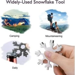 HIASDFLS Sätze Fahrradanhängerkupplung Stahlverbinder Fahrradanhängerkupplungsadapter Anhängerkupplungshalterung Koppler Mit Snowflake Multi-Tool 18 In 1 -Anhänger & Zubehör Verkäufe 67820453 5