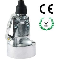 HIASDFLS 7-poliger Metall-Anhängerstecker Und Anhänger-Elektrostecker, 7-polige Buchse Für Anhängerkupplung, 12-V-Anschluss, 7-poliger Stecker Für Anhänger, Aluminiumlegierung, Wasserdicht Für LKW, Wohnmobil, Boot -Anhänger & Zubehör Verkäufe 67820485 5