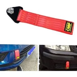 HIASDFLS Stück Nylon-Abschleppseile, Rennwagen-Abschleppgurt, Sport-Abschleppgurt, Für Vordere Hintere Stoßstange (rot) -Anhänger & Zubehör Verkäufe 67820501 4