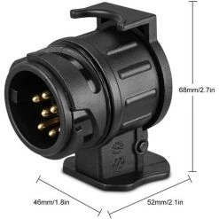 HIASDFLS 13/7 Adapter Anhängerkupplung 13-polig Auf 7-polig Anhängeradapter Für PKW-Anhänger Auf 13-polig -Anhänger & Zubehör Verkäufe 67820625 3