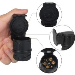 HIASDFLS 13/7 Adapter Anhängerkupplung 13-polig Auf 7-polig Anhängeradapter Für PKW-Anhänger Auf 13-polig -Anhänger & Zubehör Verkäufe 67820625 4