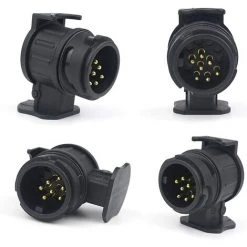 HIASDFLS 13/7 Adapter Anhängerstecker 13-polig Auf 7-poliger KFZ-Anhängerkupplungsstecker Für Traktor, Wohnwagen, Fahrradträger -Anhänger & Zubehör Verkäufe 67820668 4