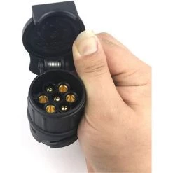 HIASDFLS 13/7 Adapter Anhängerstecker 13-polig Auf 7-poliger KFZ-Anhängerkupplungsstecker Für Traktor, Wohnwagen, Fahrradträger -Anhänger & Zubehör Verkäufe 67820668 5