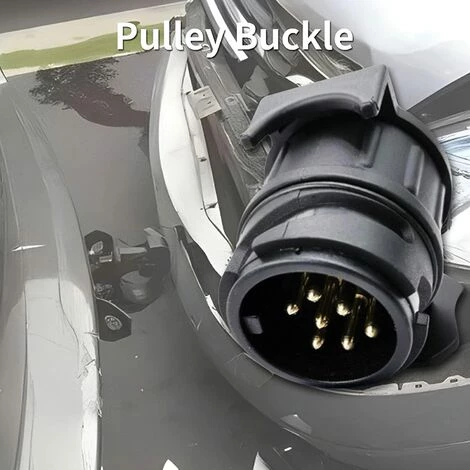 QERSTA 2 Stück Anhängerlichtadapter | 7 Pin 13 Wohnmobil-Anhängerstecker 2 QERSTA 2 Stück Anhängerlichtadapter | 7 Pin 13 Wohnmobil-Anhängerstecker – Bild 2