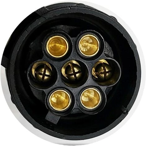 QERSTA 2 Stück Anhängerlichtadapter | 7 Pin 13 Wohnmobil-Anhängerstecker 5 QERSTA 2 Stück Anhängerlichtadapter | 7 Pin 13 Wohnmobil-Anhängerstecker – Bild 5
