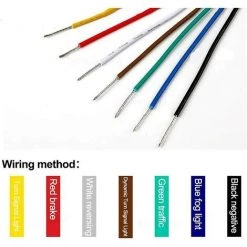 QERSTA LED-Rückleuchten LKW-Anhängerleuchten 24V Multifunktionale Bremsleuchten LED-Anhängerleuchten Für Anhänger, LKW, Wohnwagen 2St -Anhänger & Zubehör Verkäufe 68112505 4