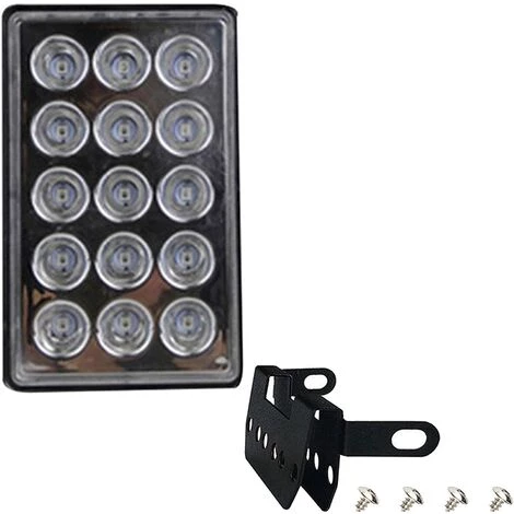 QERSTA Wasserdichtes Quadratisches LED-Anhängerlicht | Einfach Zu Installierende LED-Rücklichter Mit Hoher Helligkeit – Langlebige LED-Bremslichter Für Autos Und Motorräder 1 QERSTA Wasserdichtes Quadratisches LED-Anhängerlicht | Einfach Zu Installierende LED-Rücklichter Mit Hoher Helligkeit – Langlebige LED-Bremslichter Für Autos Und Motorräder