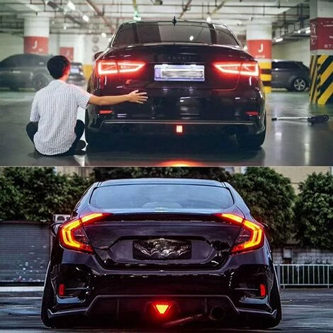 QERSTA Wasserdichtes Quadratisches LED-Anhängerlicht | Einfach Zu Installierende LED-Rücklichter Mit Hoher Helligkeit – Langlebige LED-Bremslichter Für Autos Und Motorräder 3 QERSTA Wasserdichtes Quadratisches LED-Anhängerlicht | Einfach Zu Installierende LED-Rücklichter Mit Hoher Helligkeit – Langlebige LED-Bremslichter Für Autos Und Motorräder – Bild 3