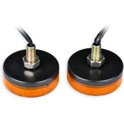 QERSTA 24 LED-gelbe Wasserdichte Runde Markierungsleuchten Für LKW, Anhänger, Wohnmobile, Motorräder 8 QERSTA 24 LED-gelbe Wasserdichte Runde Markierungsleuchten Für LKW, Anhänger, Wohnmobile, Motorräder -Anhänger & Zubehör Verkäufe 68113450 4