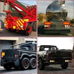 QERSTA 2PCS LED-Rücklicht Für Anhänger, Quadratische LED-Anhängerleuchten 24V Weiße Hintere Bremslichter Nebelscheinwerfer Für LKW/Anhänger/Wohnwagen/Traktor/Auto,12LED-Weiß 7 QERSTA 2PCS LED-Rücklicht Für Anhänger, Quadratische LED-Anhängerleuchten 24V Weiße Hintere Bremslichter Nebelscheinwerfer Für LKW/Anhänger/Wohnwagen/Traktor/Auto,12LED-Weiß -Anhänger & Zubehör Verkäufe 68113500 3