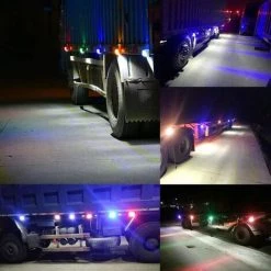 QERSTA 10 Stück LED Seitenmarkierungsleuchten, 12 V 24 V Vorne Hinten LED Markierungsleuchten Anzeige Seitenmarkierungsleuchten (Gelb) 9 QERSTA 10 Stück LED Seitenmarkierungsleuchten, 12 V 24 V Vorne Hinten LED Markierungsleuchten Anzeige Seitenmarkierungsleuchten (Gelb) -Anhänger & Zubehör Verkäufe 68113503 5