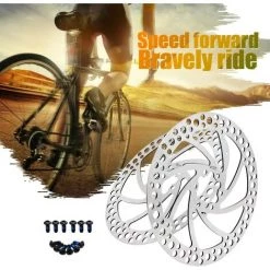 MONLY 160mm 180mm 203mm Fahrrad Scheibenbremse Center Lock Rotor Mit Edelstahlschrauben Fahrradrotoren Passend Für Rennrad, MTB, Mountainbike, BMX 2PCS (180mm) -Anhänger & Zubehör Verkäufe 68291120 3