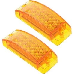 MONLY 12 LED Seitenmarkierungsleuchte Für LKW-Anhänger 24 V (2 Stück)